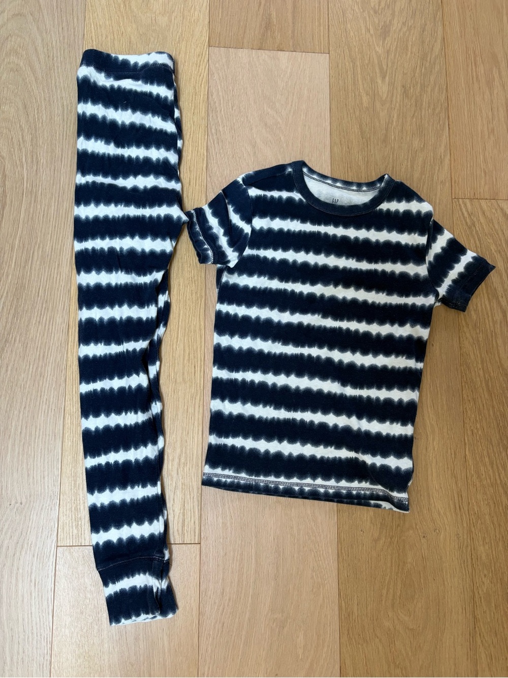 Kids  & White Tie-Dye Pajama Set